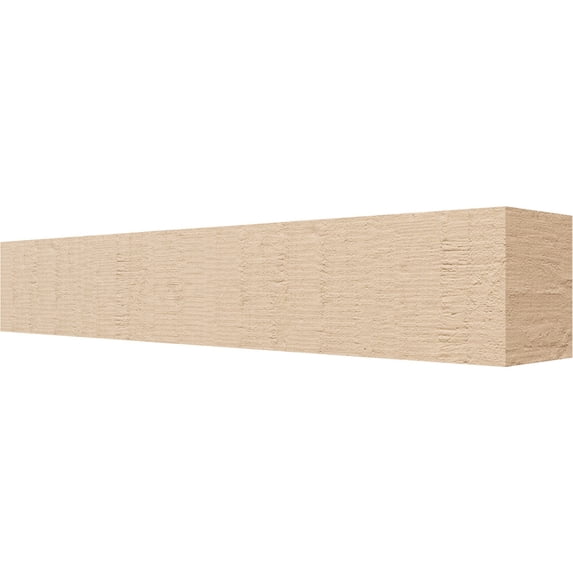 Ekena Millwork 6"W x 6"H x 36"L Block Woodgrain TimberThane Rafter Tail, Primed Tan