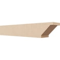 thumbnail image 1 of Ekena Millwork 6"W x 6"H x 36"L Burlington Woodgrain TimberThane Rafter Tail, Primed Tan, 1 of 6