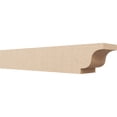 thumbnail image 1 of Ekena Millwork 6"W x 6"H x 36"L Newport Woodgrain TimberThane Rafter Tail, Primed Tan, 1 of 6