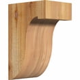 thumbnail image 1 of Ekena Millwork 6"W x 8"D x 12"H Del Monte Rough Sawn Corbel, Western Red Cedar, 1 of 9