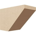 thumbnail image 1 of Ekena Millwork 6"W x 8"H x 12"L Concord Woodgrain TimberThane Rafter Tail, Primed Tan, 1 of 6