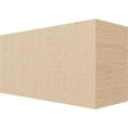 thumbnail image 1 of Ekena Millwork 6"W x 8"H x 16"L Block Woodgrain TimberThane Rafter Tail, Primed Tan, 1 of 6