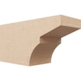 thumbnail image 1 of Ekena Millwork 6"W x 8"H x 16"L Monterey Woodgrain TimberThane Rafter Tail, Primed Tan, 1 of 6