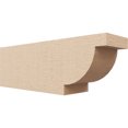 thumbnail image 1 of Ekena Millwork 6"W x 8"H x 24"L Alpine Woodgrain TimberThane Rafter Tail, Primed Tan, 1 of 6