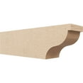 thumbnail image 1 of Ekena Millwork 6"W x 8"H x 28"L Garner Woodgrain TimberThane Rafter Tail, Primed Tan, 1 of 6