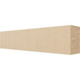 thumbnail image 1 of Ekena Millwork 6"W x 8"H x 36"L Block Woodgrain TimberThane Rafter Tail, Primed Tan, 1 of 6