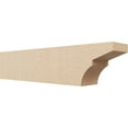 thumbnail image 1 of Ekena Millwork 6"W x 8"H x 36"L Monterey Woodgrain TimberThane Rafter Tail, Primed Tan, 1 of 6