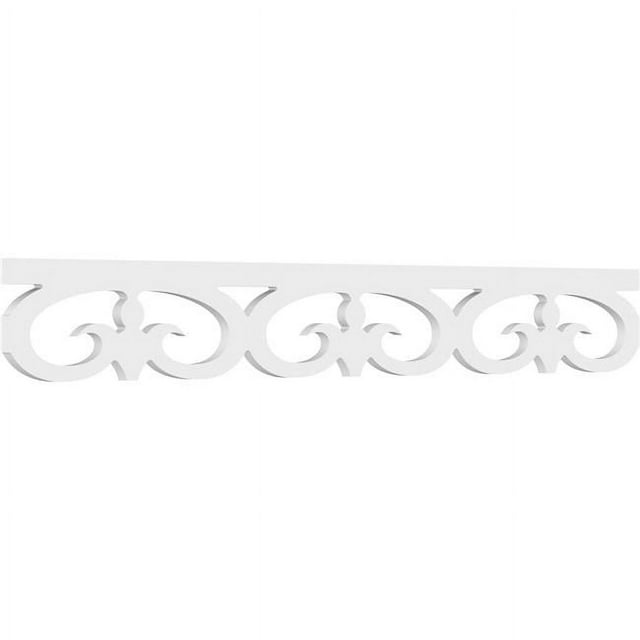 Ekena Millwork  6 x 48 in. Pitch 0.62 in. Fortuna Architectural Grade PVC Running Trim