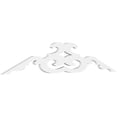 thumbnail image 1 of Ekena Millwork 60"W x 12 1/2"H x 1"P (5/12) Pitch Benson Architectural Grade PVC Gable Pediment, 1 of 5