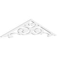 thumbnail image 1 of Ekena Millwork 60"W x 12 1/2"H x 1"P (5/12) Pitch Hurley Architectural Grade PVC Gable Pediment, 1 of 5