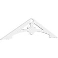 thumbnail image 1 of Ekena Millwork 60"W x 15"H x 1"P (6/12) Pitch Sellek Architectural Grade PVC Gable Pediment, 1 of 5