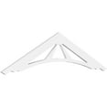 thumbnail image 1 of Ekena Millwork 60"W x 15"H x 1"P (6/12) Pitch Stanford Architectural Grade PVC Gable Pediment, 1 of 5