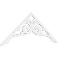 thumbnail image 1 of Ekena Millwork 60"W x 22 1/2"H x 1"P (9/12) Pitch Bordeaux Architectural Grade PVC Gable Pediment, 1 of 5