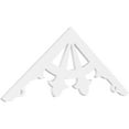 thumbnail image 1 of Ekena Millwork 60"W x 22 1/2"H x 1"P (9/12) Pitch Riley Architectural Grade PVC Gable Pediment, 1 of 5
