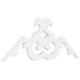 thumbnail image 1 of Ekena Millwork 60"W x 25"H x 1"P (10/12) Pitch Benson Architectural Grade PVC Gable Pediment, 1 of 5