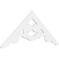 thumbnail image 1 of Ekena Millwork 60"W x 25"H x 1"P (10/12) Pitch Robin Architectural Grade PVC Gable Pediment, 1 of 5