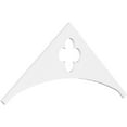 thumbnail image 1 of Ekena Millwork 60"W x 25"H x 1"P (10/12) Pitch Turner Architectural Grade PVC Gable Pediment, 1 of 5