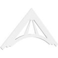 thumbnail image 1 of Ekena Millwork 60"W x 27 1/2"H x 1"P (11/12) Pitch Stanford Architectural Grade PVC Gable Pediment, 1 of 5