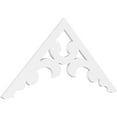 thumbnail image 1 of Ekena Millwork 60"W x 27 1/2"H x 1"P (11/12) Pitch Vienna Architectural Grade PVC Gable Pediment, 1 of 5