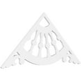 thumbnail image 1 of Ekena Millwork 60"W x 27 1/2"H x 1"P (11/12) Pitch Wagon Wheel Architectural Grade PVC Gable Pediment, 1 of 5