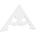 thumbnail image 1 of Ekena Millwork 60"W x 30"H x 1"P (12/12) Pitch Cornelia Architectural Grade PVC Gable Pediment, 1 of 5