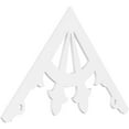 thumbnail image 1 of Ekena Millwork 60"W x 35"H x 1"P (14/12) Pitch Riley Architectural Grade PVC Gable Pediment, 1 of 5
