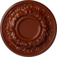 thumbnail image 1 of Ekena Millwork 7 1/2"OD x 1 1/8"P Odessa Ceiling Medallion (Fits Canopies up to 2 1/2"), Hand-Painted Firebrick, 1 of 7