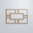thumbnail image 1 of Ekena Millwork 7 1/2"W x 11 3/8"H x 1/4"T Small Hastings Decorative Fretwork Wood Wall Panels, Red Oak, 1 of 18