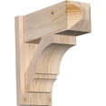 thumbnail image 1 of Ekena Millwork 7 1/2"W x 18"D x 18"H Balboa Smooth Craftsman Outlooker, Douglas Fir, 1 of 4