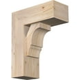 thumbnail image 1 of Ekena Millwork 7 1/2"W x 18"D x 22"H Balboa Block Smooth Bracket w/ Offset Brace, Douglas Fir, 1 of 25