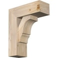 thumbnail image 1 of Ekena Millwork 7 1/2"W x 20"D x 24"H Balboa Block Smooth Bracket w/ Offset Brace, Douglas Fir, 1 of 25