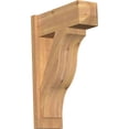 thumbnail image 1 of Ekena Millwork 7 1/2"W x 20"D x 28"H Funston Smooth Craftsman Outlooker, Western Red Cedar, 1 of 4