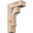 thumbnail image 1 of Ekena Millwork 7 1/2"W x 20"D x 32"H Westlake Block Smooth Bracket w/ Offset Brace, Douglas Fir, 1 of 25