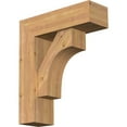 thumbnail image 1 of Ekena Millwork 7 1/2"W x 24"D x 28"H Westlake Block Smooth Bracket w/ Offset Brace, Western Red Cedar, 1 of 25