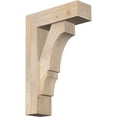 thumbnail image 1 of Ekena Millwork 7 1/2"W x 24"D x 36"H Balboa Block Smooth Bracket w/ Offset Brace, Douglas Fir, 1 of 25