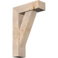 thumbnail image 1 of Ekena Millwork 7 1/2"W x 24"D x 36"H Traditional Block Smooth Bracket w/ Offset Brace, Douglas Fir, 1 of 25