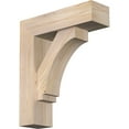 thumbnail image 1 of Ekena Millwork 7 1/2"W x 26"D x 30"H Imperial Block Smooth Bracket w/ Offset Brace, Douglas Fir, 1 of 25