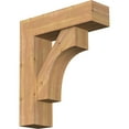 thumbnail image 1 of Ekena Millwork 7 1/2"W x 26"D x 30"H Westlake Block Smooth Bracket w/ Offset Brace, Western Red Cedar, 1 of 25