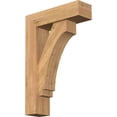 thumbnail image 1 of Ekena Millwork 7 1/2"W x 26"D x 38"H Imperial Block Smooth Bracket w/ Offset Brace, Western Red Cedar, 1 of 25