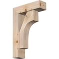 thumbnail image 1 of Ekena Millwork 7 1/2"W x 26"D x 38"H Westlake Block Smooth Bracket w/ Offset Brace, Douglas Fir, 1 of 25