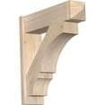 thumbnail image 1 of Ekena Millwork 7 1/2"W x 28"D x 28"H Balboa Smooth Arts and Crafts Outlooker, Douglas Fir, 1 of 4