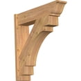 thumbnail image 1 of Ekena Millwork 7 1/2"W x 32"D x 32"H Merced Smooth Traditional Outlooker, Western Red Cedar, 1 of 4
