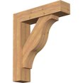 thumbnail image 1 of Ekena Millwork 7 1/2"W x 32"D x 36"H Funston Block Smooth Bracket w/ Offset Brace, Western Red Cedar, 1 of 25