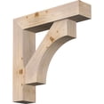 thumbnail image 1 of Ekena Millwork 7 1/2"W x 34"D x 34"H Westlake Block Smooth Bracket w/ Offset Brace, Douglas Fir, 1 of 25