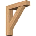 thumbnail image 1 of Ekena Millwork 7 1/2"W x 34"D x 38"H Traditional Block Smooth Bracket w/ Offset Brace, Western Red Cedar, 1 of 25
