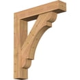 thumbnail image 1 of Ekena Millwork 7 1/2"W x 38"D x 44"H Olympic Block Smooth Bracket w/ Offset Brace, Western Red Cedar, 1 of 25