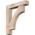 thumbnail image 1 of Ekena Millwork 7 1/2"W x 38"D x 44"H Westlake Block Smooth Bracket w/ Offset Brace, Douglas Fir, 1 of 25
