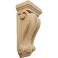thumbnail image 1 of Ekena Millwork 7 1/2"W x 4 1/2"D x 14"H Cole Pilaster Wood Corbel, Cherry, 1 of 4