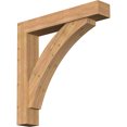 thumbnail image 1 of Ekena Millwork 7 1/2"W x 44"D x 44"H Thorton Block Smooth Bracket w/ Offset Brace, Western Red Cedar, 1 of 25