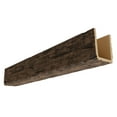 thumbnail image 1 of Ekena Millwork 7 1/2"W x 9 1/2"H x 96"L 3-Sided (U-Beam) Salvaged Timber HeritageTimber Faux Wood Ceiling Beam, Kona Brown, 1 of 12